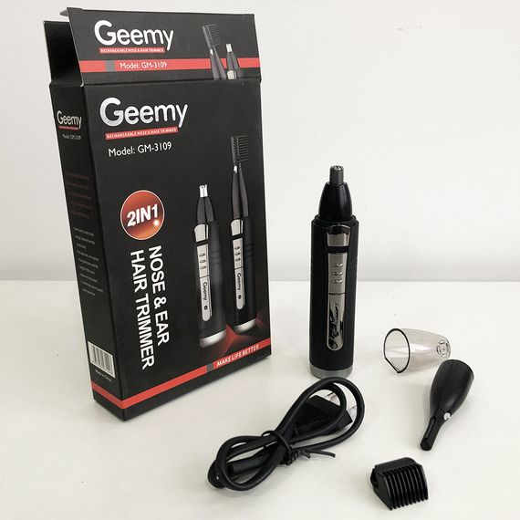 Триммер GEMEI GM-3109 2в1, триммер беспроводной, машинка мужская для бритья, BH-283 беспроводная электробритва | Зображення 5