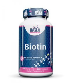 Біотин Haya Labs Biotin 500 mcg 60 caps