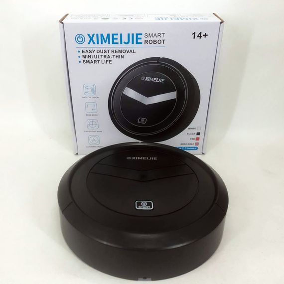 Хороший пылесос для дома Ximei Mop | Ximei smart robot | Робот пылесос clean smart robot. XT-492 Цвет: черный | Зображення 1