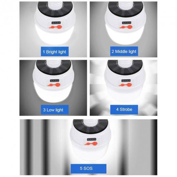 Ліхтарик ручний для відпочинку на природі JD-2022, Портативний ліхтар для походів NJ-35 | Зображення 4