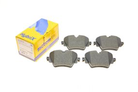 Колодки гальмівні передні BMW 2 F45 F46 5 G30 F90 X1 F48 X2 E39 X3 G01 F97 13- 22-1037-0