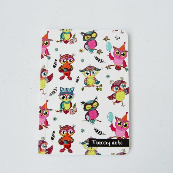 Блокнот 4Profi  "Tracery note" owls 40 листов  формат А6 903788