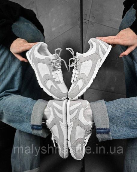 Женские кроссовки miuu leral white grey  ДЛ6411 | Зображення 7