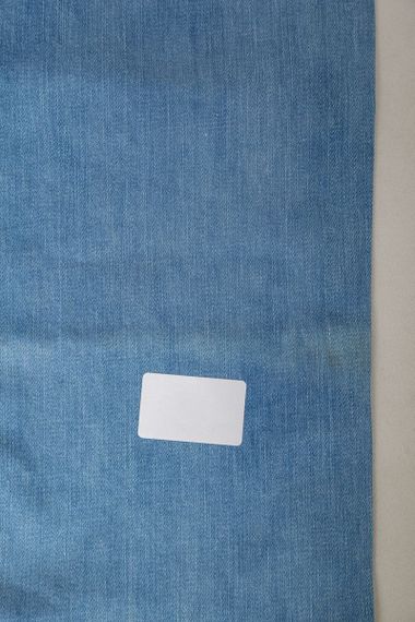 Джинсы мужские однотонные  -уценка, цвет голубой, 247R1242-1-U-27 | Зображення 5