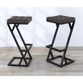 Стул барный Loft Design BS-2 soft коричневый
