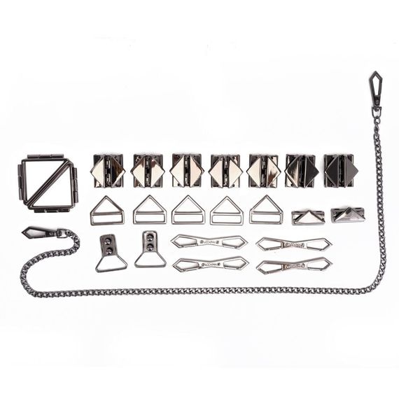 БДСМ-набор LOCKINK Bondage & Restraint Set Чорний | Зображення 4
