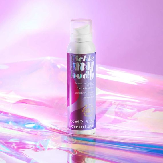 Масажна піна Love To Love TICKLE MY BODY Passion Fruit (150 мл) зволожувальна Sex Aura | Зображення 1