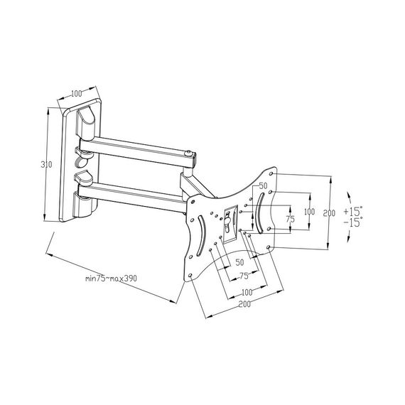 Кронштейн Vinga TM32-2251 | Зображення 1