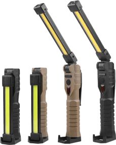 Складний ліхтар для кемпінга LED+COB від USB XPRO G52 Бежевий (234576611_163)