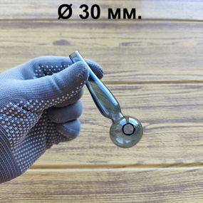 Стеклянная трубка Bullet Oil Gray