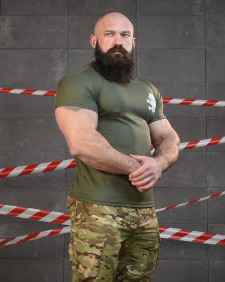 Тактична потоотводна футболка SABUR вечер оливковий ВТ0975 | Зображення 2