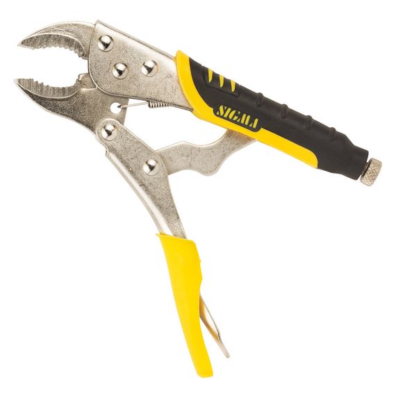 Кліщі Sigma затискні універсальні напівкруглі 180мм CrV (4340251) | Зображення 2