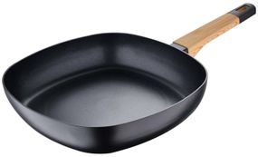 Сковорода-гриль Bergner Earth black BG-34625-BK 28х28 см чорна