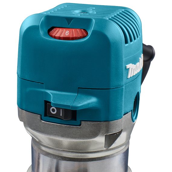 Фрезер кромковий з набором аксесуарів Makita RT0702CX2 (710 Вт, 8 мм, 10000-34000 хв-1) | Зображення 7