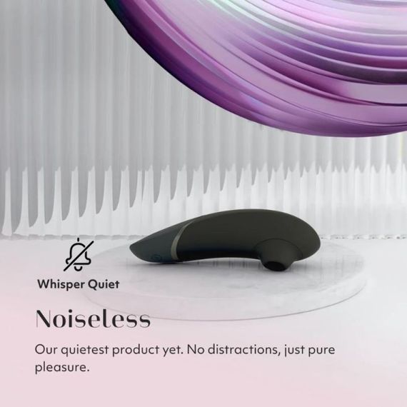 Вакуумний кліторальний стимулятор Womanizer Next Black, чорний sexstyle | Зображення 8