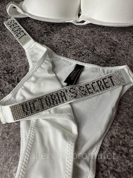 Комплект жіночої нижньої білизни Victoria's Secret Вікторія Сікрет модель Rhinestone зі стразами | Зображення 1