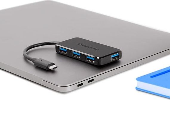 Хаб Transcend USB Type-C HUB 4 ports (TS-HUB2C) | Зображення 2