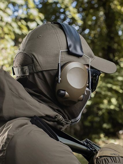 Наушники активные тактические олива  Tactical 6S oliva | Зображення 7