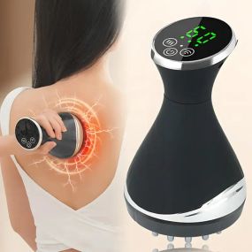 Масажер зігріваючий Massage instrument LY-812 з електростимуляцією вібромасажем 25 режимів