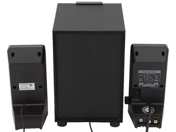 Колонки MICROLAB 2.1 M-100 Black ДУ (M-100) | Зображення 2