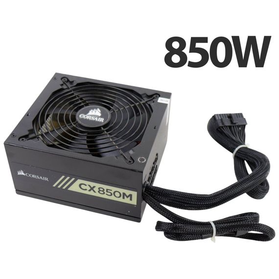 Блок питания Corsair CX850M / 850W / 1x 20+4, 1x 4+4, 4x 6+2 pin б/у