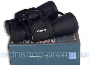 Потужний водонепроникний бінокль Canon 20x50 із захисним клапаном лінз