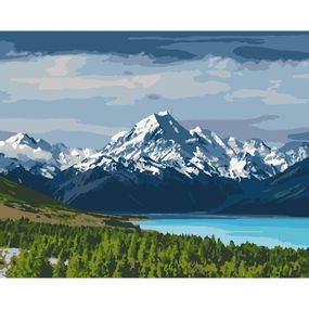 Картина за номерами "Холодні вершини" 11020-AC 40х50 см Art Craft