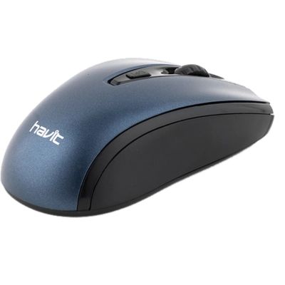 Мышка Havit HV-MS858GT Wireless Black-Blue (6939119026721) | Зображення 1