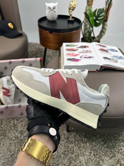 Кросівки New 327 Grey White Red , В'єтнам B4196 | Зображення 4