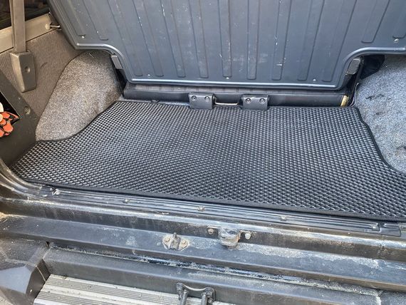 Коврик багажника Короткий (EVA, черный) для Nissan Patrol Y60 1988-1997 гг | Зображення 4