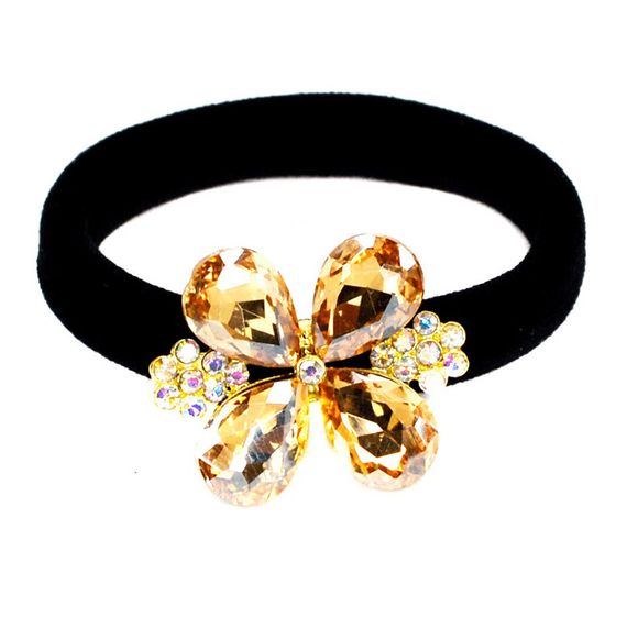 Детская резинка для волос с камушками 0302-1056-2, 1 штука