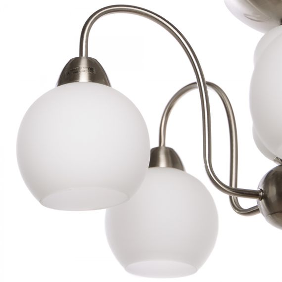 Люстра потолочная с абажуром с пультом LED E27 60W PN (LK-265C/5) | Зображення 4