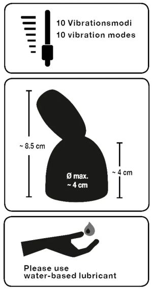 Вібромастурбатор для головки пенісу з пультом Sex Aura | Зображення 8