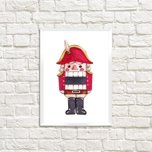 Постер в рамці Щелкунчик 21x30 см (A4)