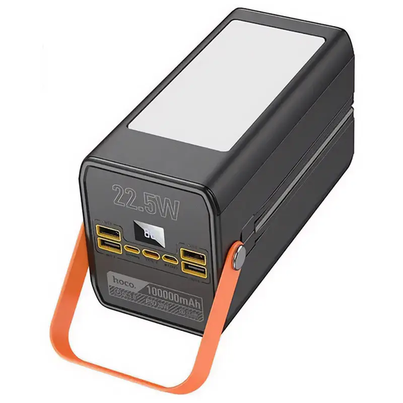 Портативний акумулятор Power Bank Hoco DB49 Action 22.5W 100000 mAh QC3.0 PD20W | Зображення 4