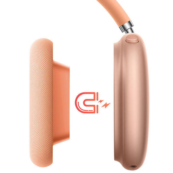 Накладні бездротові навушники Hoco W65 Plus Happy ANC (Orange) | Зображення 1