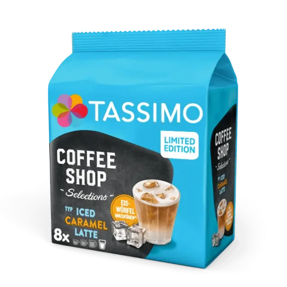 Кофе в капсулах Тассимо - Tassimo Iced Caramel Latte 8 порций