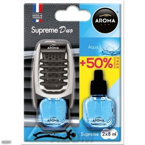 AROMA Ароматизатор Aroma Car Supereme DUO Slim 8ml - LEMON