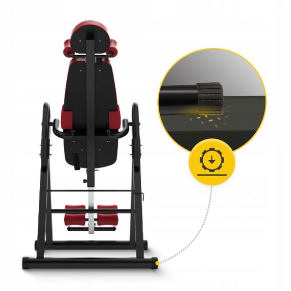 Стіл інверсійний 4FIZJO регульований 4FJ0654 Black/Red (P-5905973401944) | Зображення 3