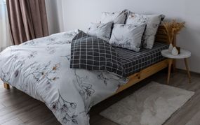 Постельное белье полуторное ТЕП Soft dreams Blossom on White 2-03857-25863 150х215 см