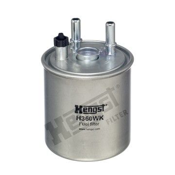 Фильтр топливный Renault Kangoo 1.5 dCi 08-, Hengst, H360WK,