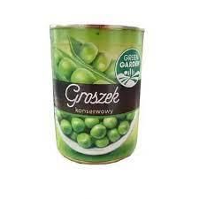 Горошек зеленый консервированный Green Garden  400г ,Польша в жестяной банке