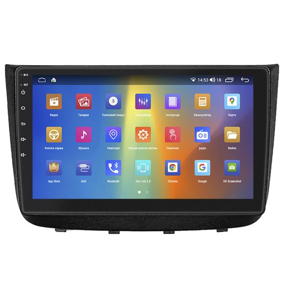 Штатная магнитола 10" Lesko для Mercedes-Benz Vito II (W639) 2003-2010 4/64Gb CarPlay 4G Wi-Fi GPS Prime | Зображення 1