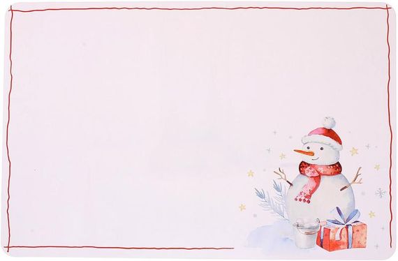 Набір 12 сервірувальних серветок 28x43см підтарільники Happy Holidays-86, поліпропілен