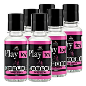 Интим-смазка универсальная для игрушек (блок 6шт) Fresh Heaven Play Toy 100ml (Travel версия)