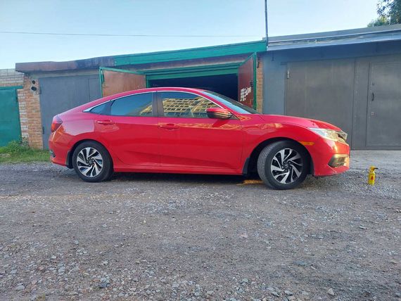 Брызговики (4 шт) для Honda Civic Sedan X 2016-2021 гг | Зображення 3
