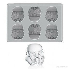 Силиконовая 3D форма для льда Star Wars Шлем Штурмовика