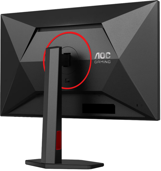 Монiтор 27" AOC Q27G4ZR Black/Red | Зображення 7
