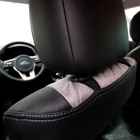 Чохли на сидіння з екошкіри та антари Toyota Corolla E170 2013-2018 EMC-Elegant | Зображення 7