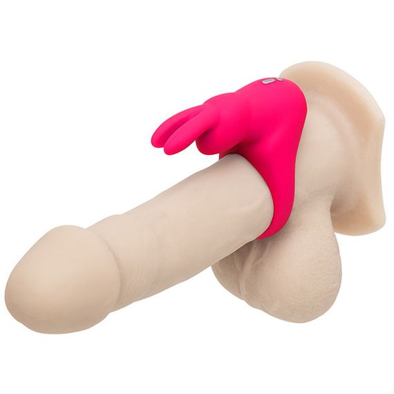 Ерекційне кільце Happy Rabbit Rechargeable Cock Ring Pink Sex Aura | Зображення 1
